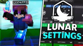 BEST Lunar Client SETTINGS For Hypixel FPS/PvP | Updated Lunar Profile Release