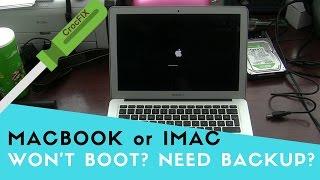 Macbook / Imac not booting? You need a backup image? Solution by CrocFIX