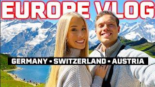 ONE WEEK IN EUROPE: Switzerland, Germany, Austria | Travel Vlog