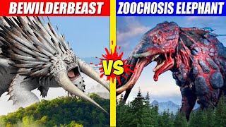 Bewilderbeast vs Giant Zoochosis Elephant | SPORE