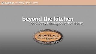 Beyond the kitchen: Showplace cabinetry throughout the home.