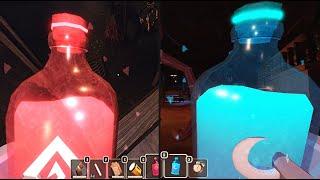 USING THE MOONLIGHT & SPIRAL LIGHT BOTTLES IN DOORS