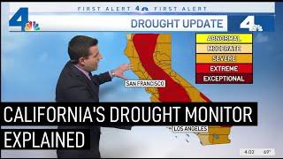 California Drought Monitor Explained: Rainfall and Reservoirs | NBCLA