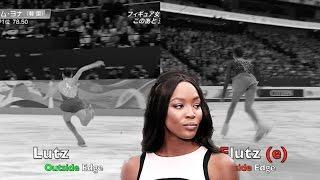 Evgenia MEDVEDEVA FLUTZ vs Yuna Kim Lutz Queen