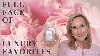 FULL FACE OF LUXURY FAVORITES | INSPIRED BY ARMANI PRIVE PIVOINE SUZHOU SOIE DE NACRE