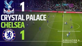 CRYSTAL PALACE 1-1 CHELSEA • Highlights • Premier League 2025 | Simulation/Recreation