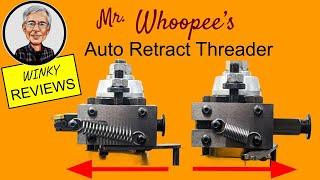 Using Mr. Whoopee's Auto Retract Threader to finish my Lathe Spindle Adapter