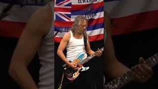 JAMES HETFIELD REACTION WHEN KIRK HAMMETT PLAYS KILLER RIFF #METALLICA #shorts