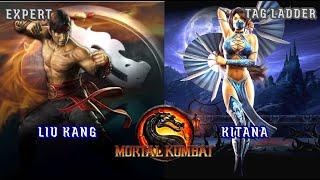 Mortal Kombat 9 - TAG Ladder Liu Kang / Kitana - EXPERT - No Matches / Rounds Lost