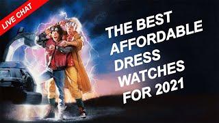 Mad Watch Collector Reviews The Best Affordable Dress Watches For 2021 - LIVE SHOW