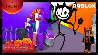 THE HAUNT EVENT IN ROBLOX COLOR OR DIE!!! (HALLOWEEN)