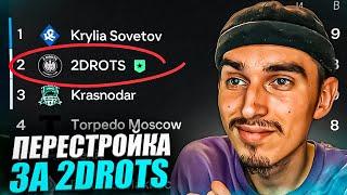 ПЕРЕСТРОЙКА за 2DROTS в EA FC 24 пока не выиграю РПЛ #2ПЕРЕСТРОЙКА в МФЛПЕРЕСТРОЙКА в ФИФА 24