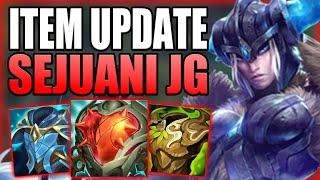 RIOT MADE SEJUANI JUNGLE SO STRONG AFTER THE MASSIVE ITEM UPDATE! - Gameplay Guide League of Legends