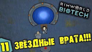 #11 ЗВЁЗДНЫЕ ВРАТА Прохождение Rimworld BIOTECH НА РУССКОМ