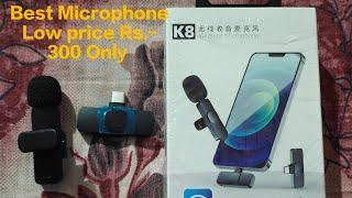 K8 Wireless Microphone Type C Unboxing and Review