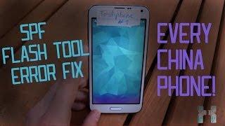 How To Unbrick Every China Phone ! SP Flashtool Error Fix Tutorial [HD]