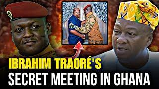 Ghana's New President Drops Bombshell After Secret Meeting with Ibrahim Traoré!