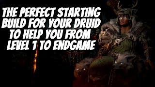 THE BEST STARTING BUILD FOR ANY DRUID | UNKILLABLE NUKING SHAPESHIFTER IN DIABLO IV