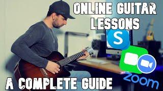 A Guide to Online Guitar Lessons | Everything you Need To Know!