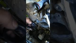 When doing a 3.7  non turbo Ford f150 water pump DO NOT REMOVE timing cover gasket