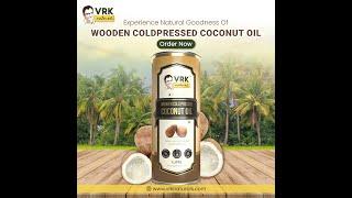 Wooden Cold Pressed Cooking Oils - VRK Naturals