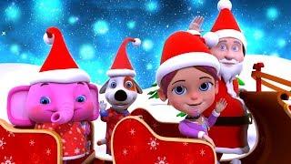 Jingle Bells เป็นภาษาอังกฤษ | เพลงเด็กอนุบาล | เพลงเด็ก | Little Treehouse Thailand | เพลงเด็กอนุบาล