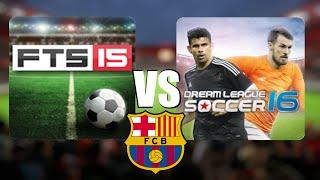 DLS 16 VS FTS 15 : BARCELONA FC FACE COMPARAISON !