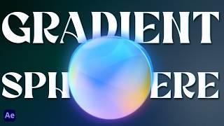 Pro Gradient Sphere | After Effects