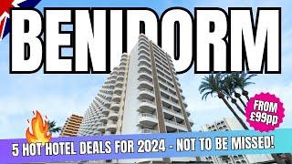 Benidorm TOP 5 HOT Calle Gerona Hotels in 2024