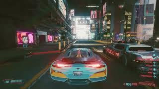 Cyberpunk 2077 update 1.6 Police fight versus street Gang PS5