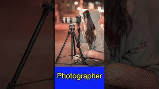 High Speed Flash Card - Occupations; #Heguru #Shichida; Right Brain Stimulation Training #flashcard