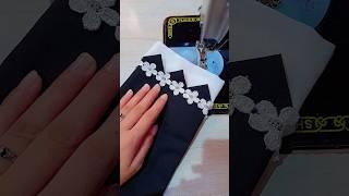 Stylish and Easy Cut Work with Lace Sleaves Design | #shorts #yt #shortfeed #trending