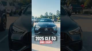 The 2025 Mercedes AMG CLE 53 looks SO GOOD