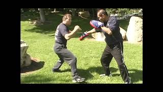 Dan Inosanto teaches JKD Focus Mitts with Ron Balicki.