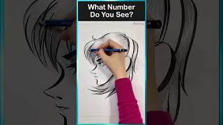 What Number Do You See? #artshorts #meiyu