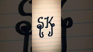 "SK Calligraphy in 60 Seconds: From Blank Paper to Masterpiece!"