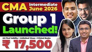 CMA INTER GROUP 1 COMBO | JUNE 2026 EXAMS | @Nikunjsir @Gouravsir @Bishnusir