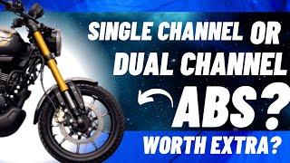 TVS Ronin Single channel ABS or Dual | Worth paying extra?