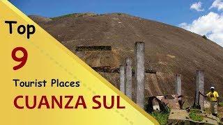 "CUANZA SUL PROVINCE" Top 9 Tourist Places | Cuanza Sul Province Tourism | ANGOLA