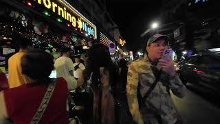 Soi 4 Nana Bangkok late at night in 2024