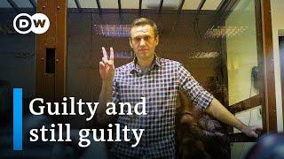 Russian courts find opposition leader Navalny guilty twice in one day | DW News