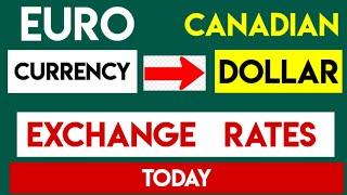 Convert Euro to Canadian Dollar EUR to CAD 15 FEBRUARY 2025