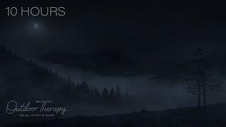 Relaxing Stormy Night in the Cascades | Calming Rain & Rumbling Thunder to Calm your Noisy Mind
