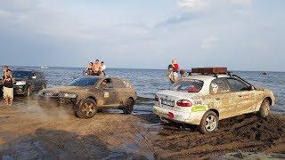 Достаем УАЗ. 200 метров от берега OFF ROAD 4X4