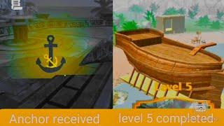 Level 5 complete in last pirate island adventure | anchor received in last pirate island survival