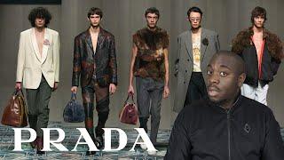 Prada, Shearling & Trump's Inauguration (Prada Fall 2025 Menswear Review)