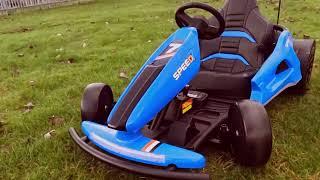 MaxDriftz 750 Kids 24V Electric Ride On Drift Go Kart