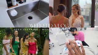 WEEKEND VLOG | DEEP CLEANING + PACK WITH ME + WEDDING EVENTS + LA TRIP