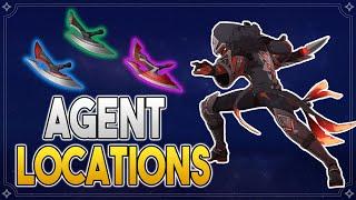 Agent Locations - Hunter's Sacrificial Knife Farming route -【Genshin Impact】