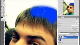 Как поменять цвет волос в Photoshop CS5